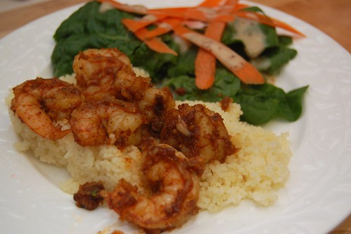shrimp and couscous