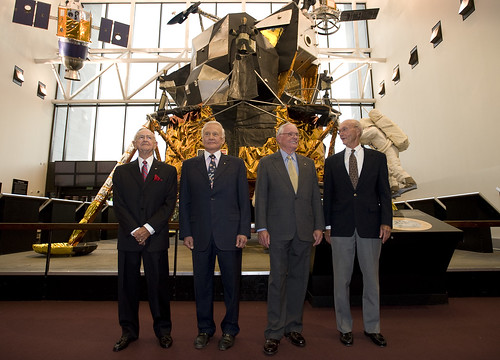 Glenn Lecture With Crew of Apollo 11