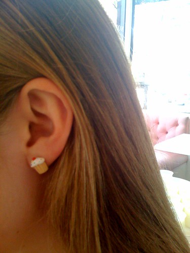 Erin's cupcake earring