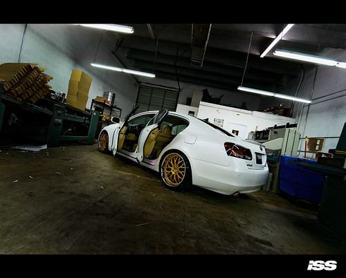 ISS Forged Spyder in GQ Gold on GS350 Club Lexus Forums