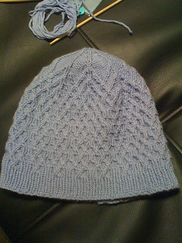 K's hat, completed