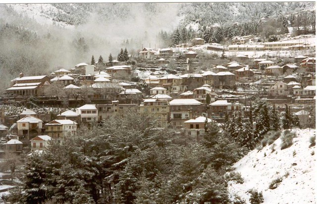  Ήπειρος - Αρτα - Δήμος Αθαμανίας Το Βουλγαρέλι το χειμώνα 