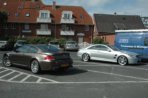 BMW M6 und Mercedes CL Brabus