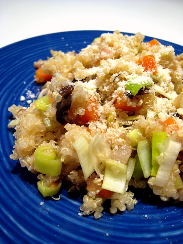 Quinoa with Bacon and Vegetables