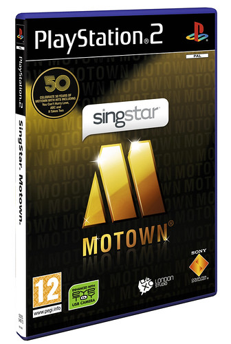 SingStar Motown PS2 boxart