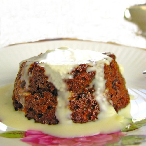 sticky date pudding butterscotch and white chocolate sauce