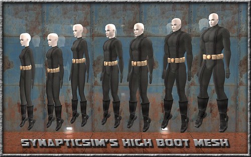 teens high boots. xxs teen models SynapticSim's High Boot Meshes
