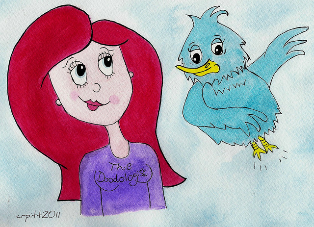 The Doodologist and Twitter Bird