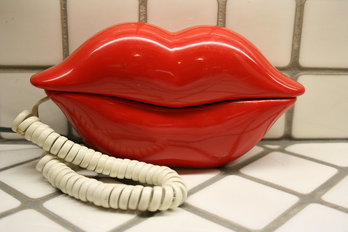I have named my new “hot lips” phone Angelina — doesn't it remind you of 