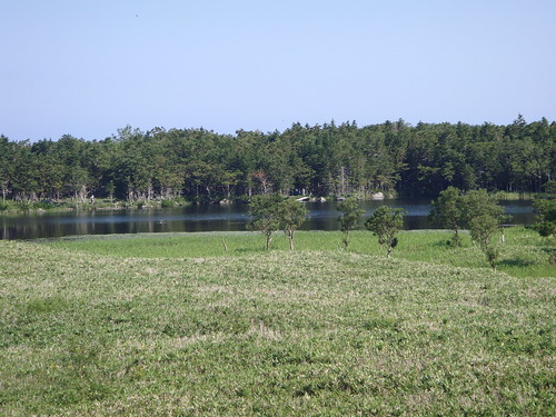 view of First lake of shiretoko-goko