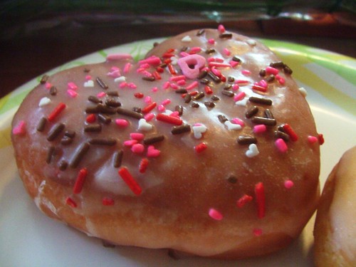 valentines day donut