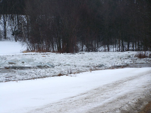 Ice Jam on Missisquoi River - 02 by you.