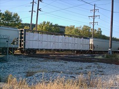 Southbound freight train. Hawthorne Junction. Chicago / Cicero Illinois. Early October 2007.