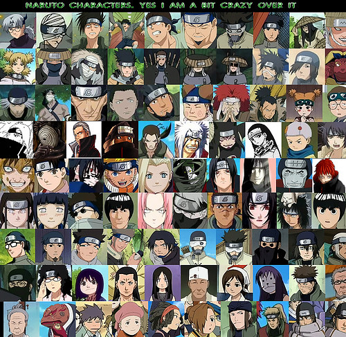 naruto characters pictures. Naruto Characters