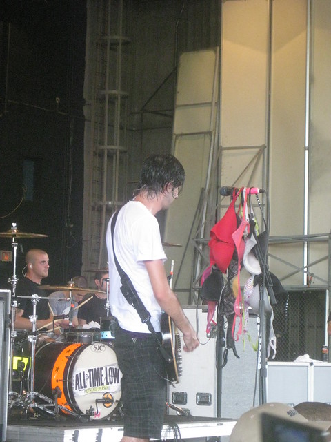 All Time Low live at Warped Tour 2009 in Cincinnati by Steven King Photos