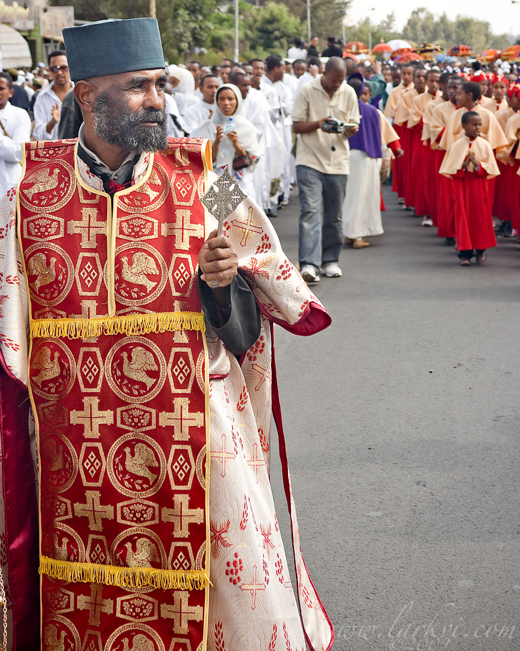 Procession #3, Timkat (Epiphany), Addis Ababa, Ethiopia, January 2009