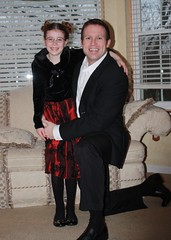 Em and Dave before Daddy Daughter Dance
