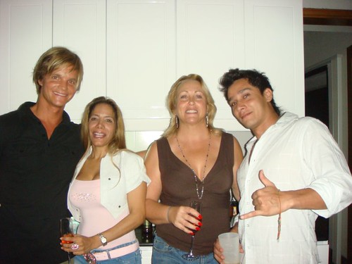 Me, Paula, Janet, and Carlos in Cartagena...