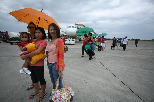by the Davao City airport tarmac