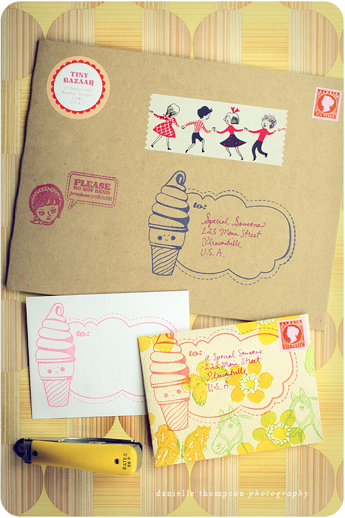 *Happy Mail* Clear Stamps