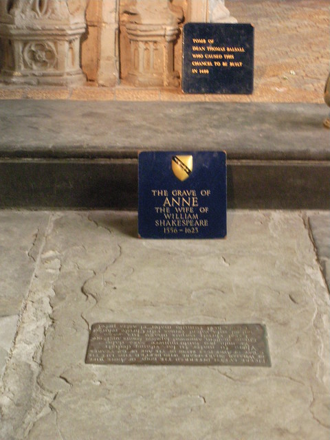 Anne Hathaway's tomb by csmramsden