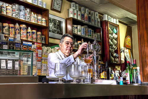 Barman, Madrid HDR