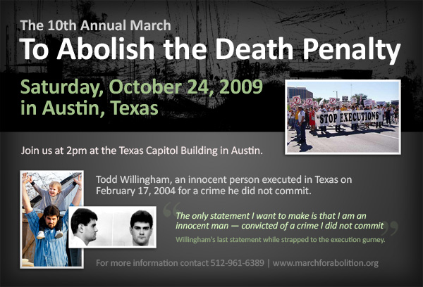 10th Annual March to Abolish the Death Penalty