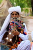 © All rights reserved. The old baloch singer, a man in tradition clothes from Balochistan, Pakistan by Engineer J
