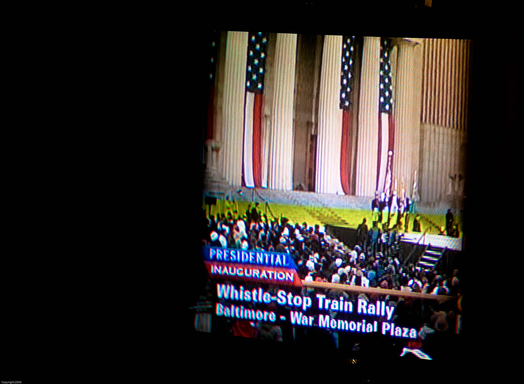 Whistle Stop Train Rally in Baltimore