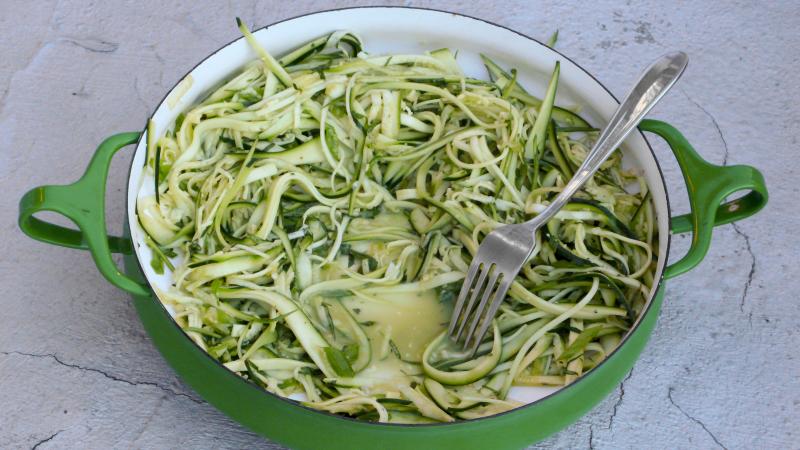 zucchini pasta