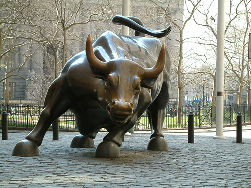 Wall Street Bull original image