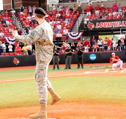 University of Louisville Baseball Military Appreciation Day