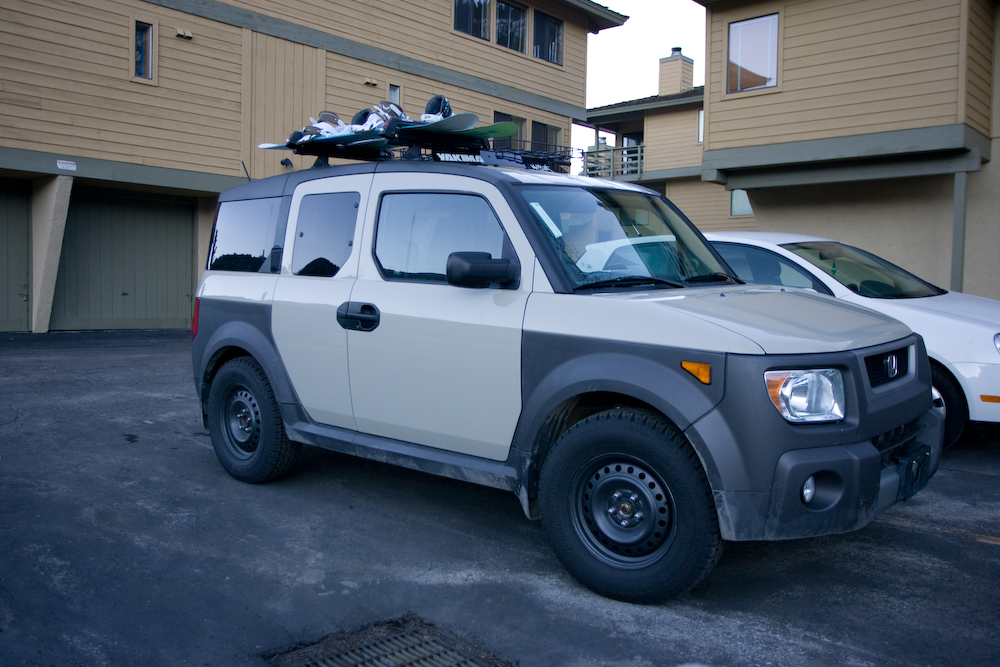 Honda Element 2005. The element with lift,