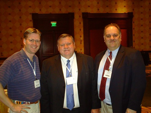 Wesley Fryer, Jerry Vaughn, and David Jakes at CoSN09
