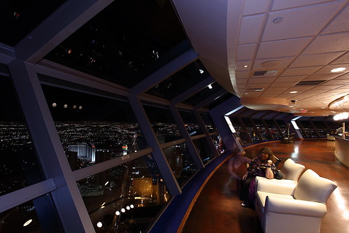 Stratosphere Hotel Tower Night photo