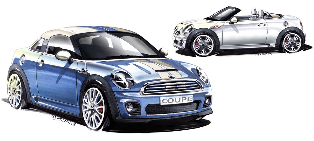 mini coupe and roadster