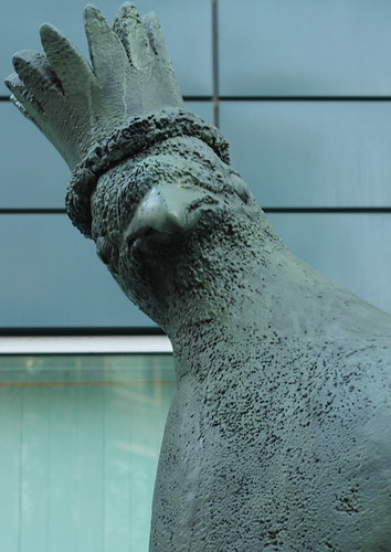 King Pigeon Statue