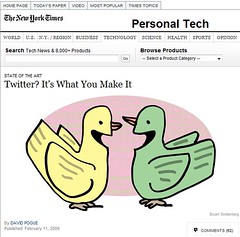 New York Times zu Twitter