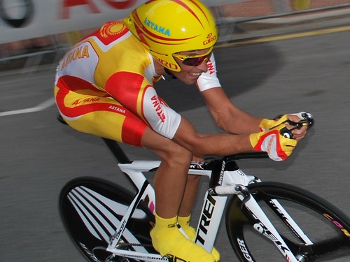 Alberto Contador by Ricardo Horsham.