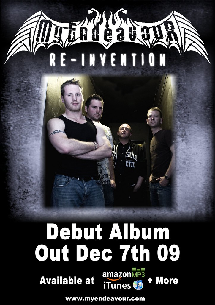 My Endeavour - Re-Invention - Out 7th Dec 09