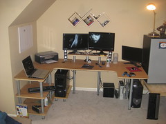 Home built desk by bsalzer
