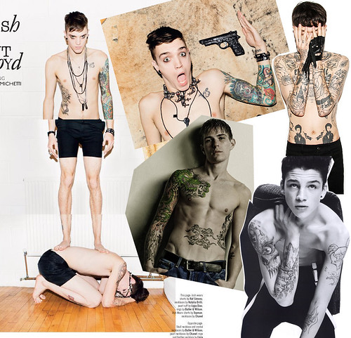 tattoo boys by Fashion Clipping