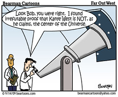 9 14 09 Bearman Cartoon Kanye West