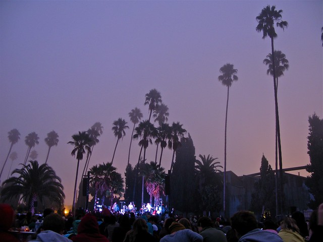 Bon Iver Sunrise Show at Hollywood Forever Cemetery