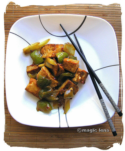 Spicy-Tofu Stir Fry
