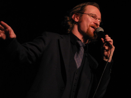 Adam Burke at the Lakeshore Theater Feb. 7, 2009