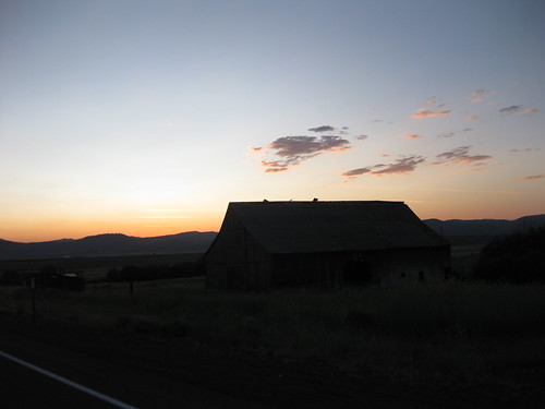 Barn Sunset
