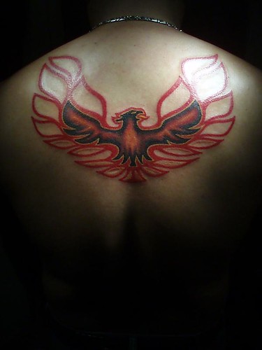 Onkio's firebird tattoo by thomas jacobson by Thomas Jacobson Tattoo
