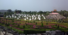 The beautiful gardens