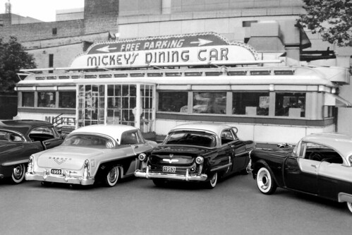 Mickey's Diner, 1955 by HaarFager